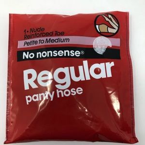 Vintage No Nonsense Pantyhose Regular Nude Medium